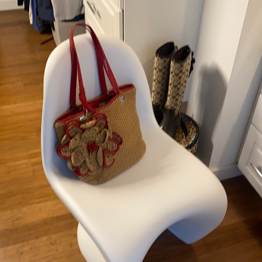 Brighton straw handbag